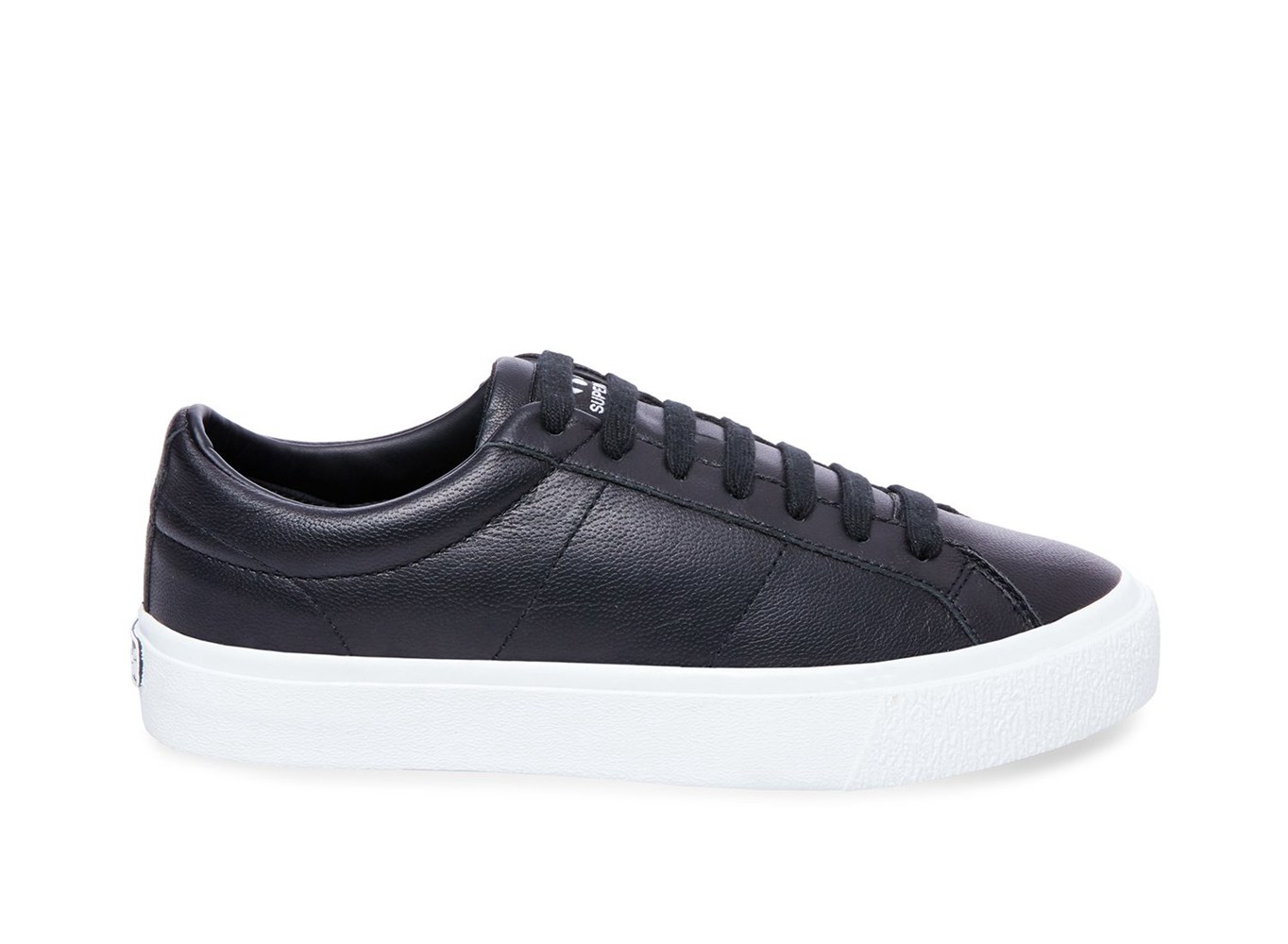 Zapatillas Superga Mujer Negras/Blancas - 2899 Goatnappau - 839270DFK